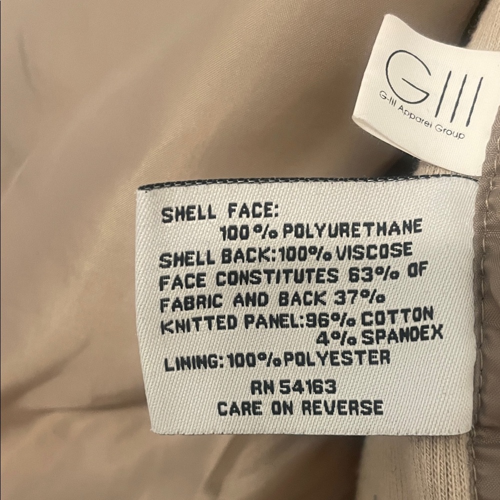 Black Rivet Beige Jacket XXL - Picture 5 of 6
